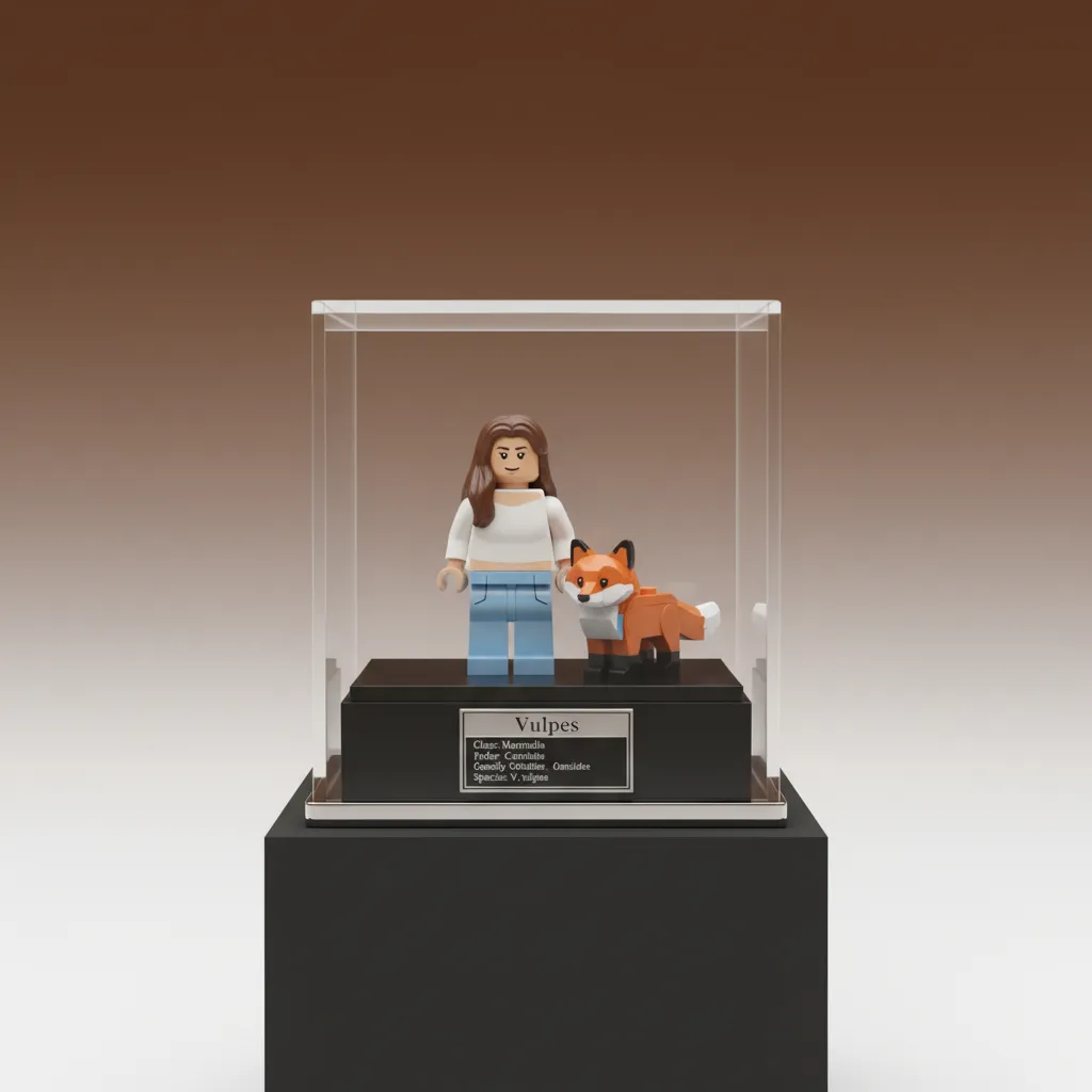 LEGO minifigure scene creation, brick-built diorama, toy photography, creative building